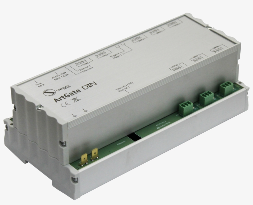 Artgate Din Bidirectional Dmx<->artnet/sacn Converter, - Dmx Ethernet Din, transparent png