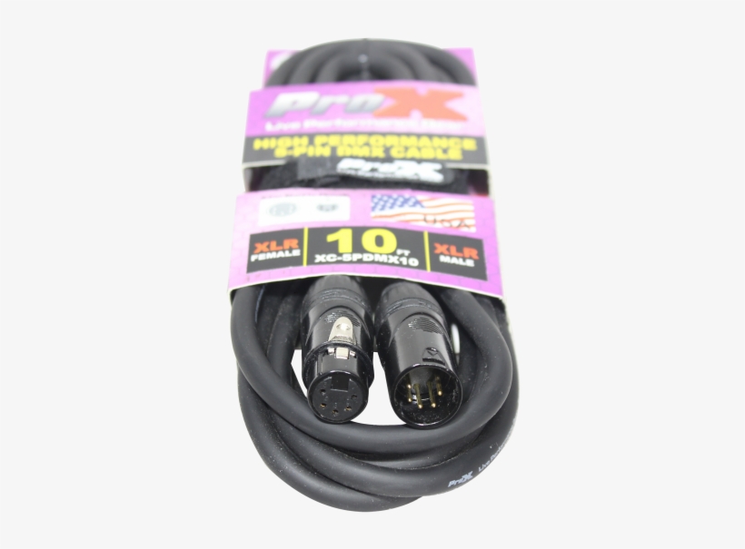 Dmx Xlr5 M To Xlr5 F High Performance Cable - Usb Cable, transparent png