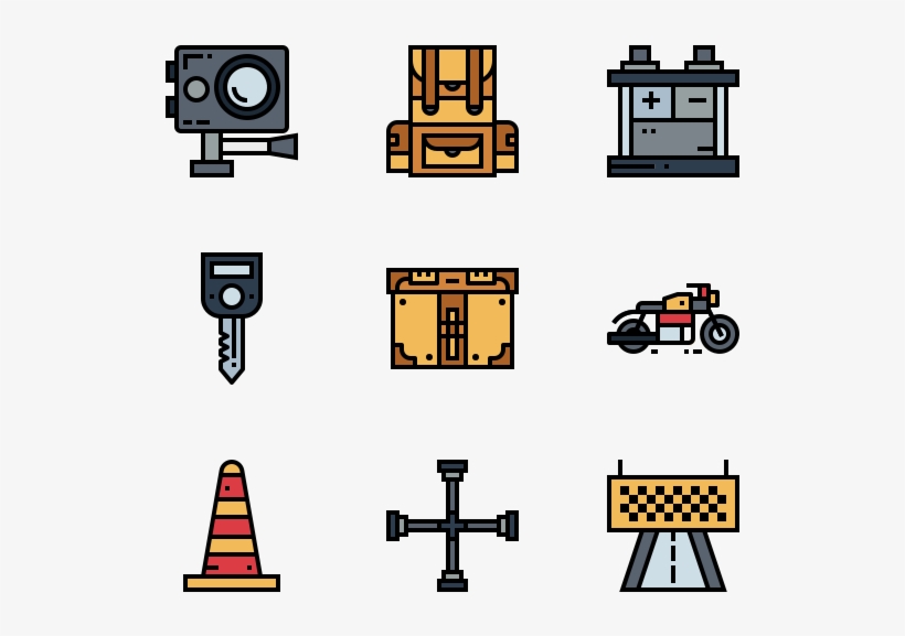 Motorcycle, transparent png