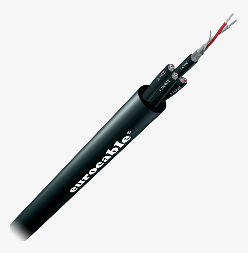 Eurocable Four Pairs Dmx Cable Lkdmx4 - Gun Barrel, transparent png