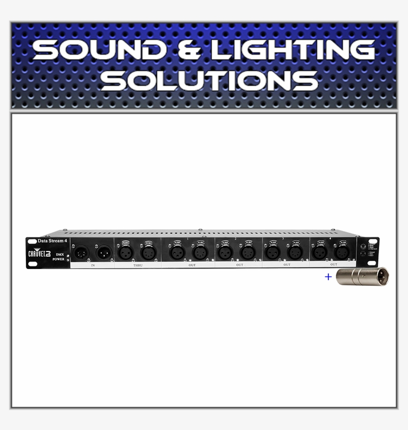 Chauvet Datastream 4 Optical Splitter Data Stream 4 - Railway, transparent png