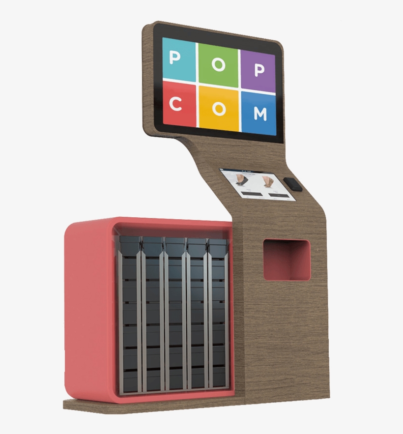 Popshop Kiosk Red 2 - Electronics, transparent png