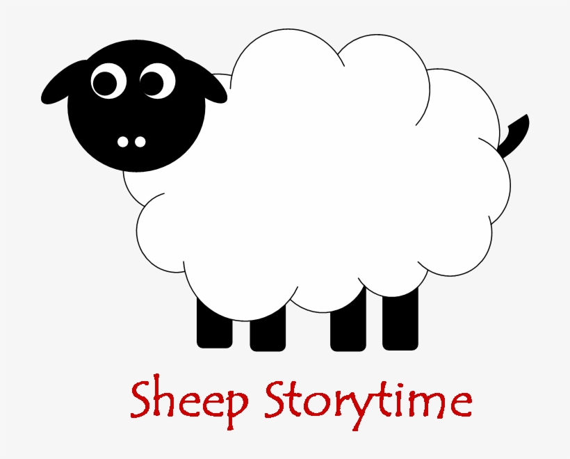 Sheep Clip Art - Sheep Story Time, transparent png