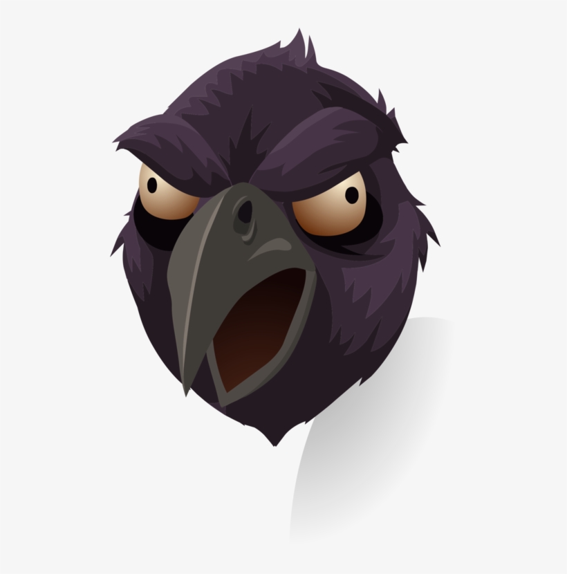 Rook Crow Common Raven Download Computer Icons - Birds Head Png, transparent png