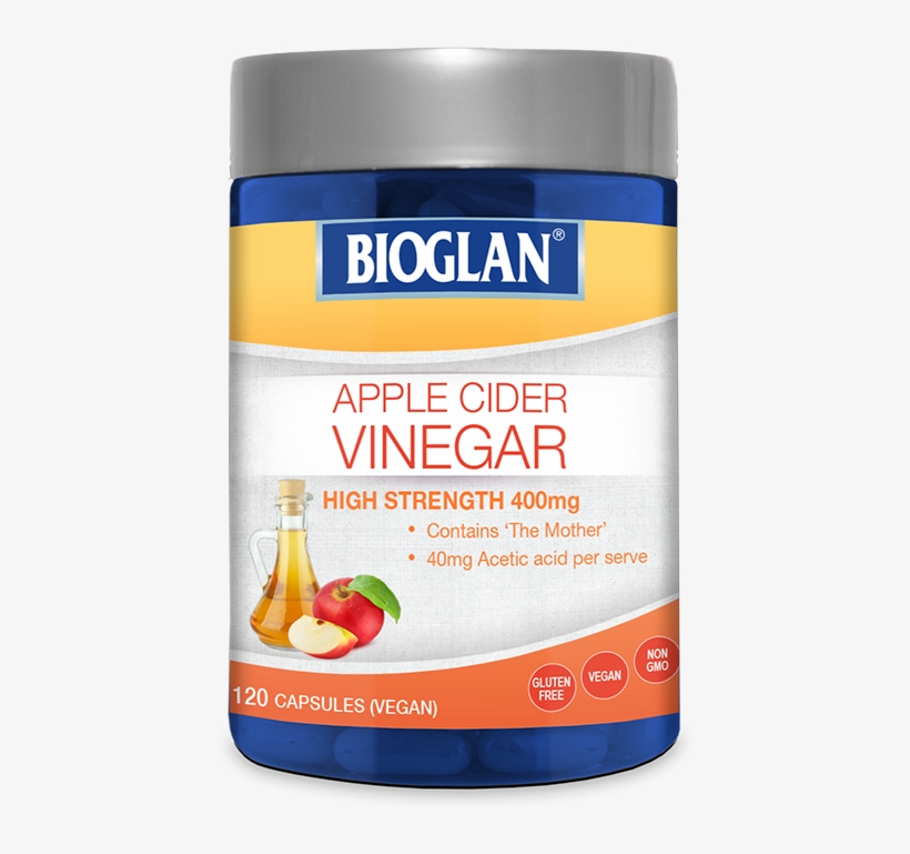 Bioglan Apple Cider Vinegar Capsules, transparent png