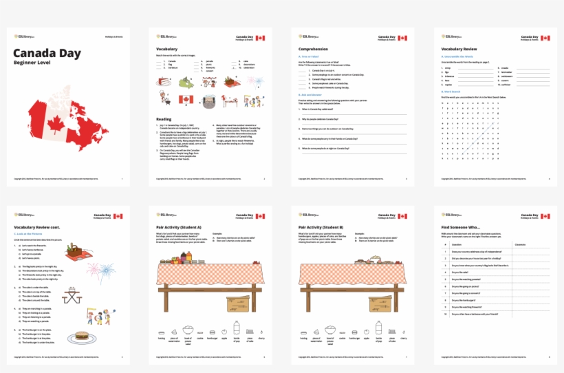 93 Canada-day Beg - Valentine's Day English Lesson, transparent png