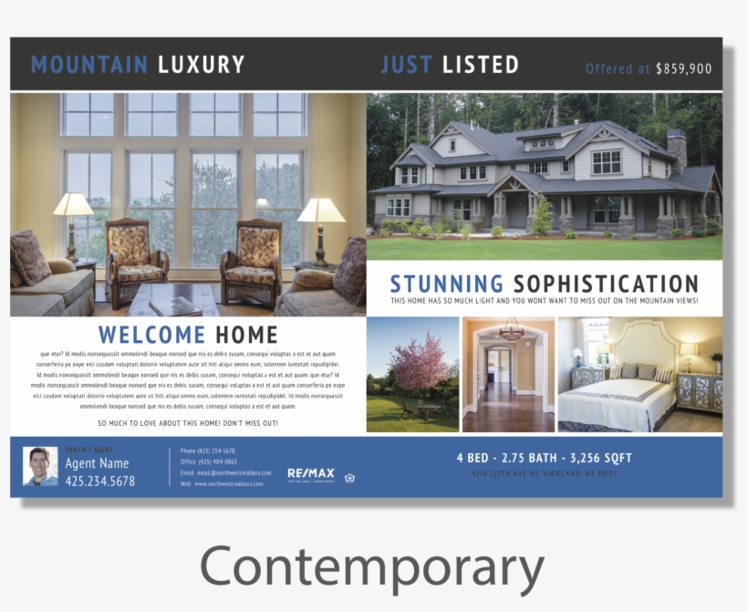 Load Image Into Gallery Viewer, Listing Bi-fold Brochure, transparent png