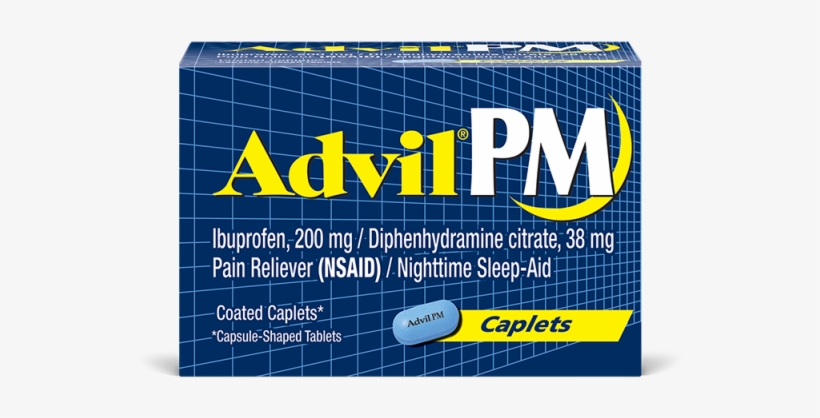 Zoom - Advil Pm, transparent png