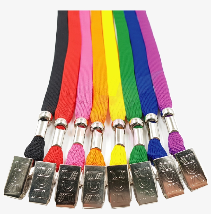 View Details 3/8" Weaving Tubular Lanyard W/ Badge - Style, transparent png