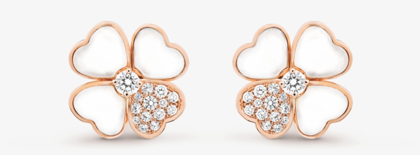 Cosmos Earrings, Medium Model - Cosmos Earrings Van Cleef, transparent png