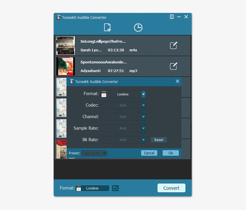 2set Output Format For Chromecast Audio - Tuneskit Audible Converter, transparent png