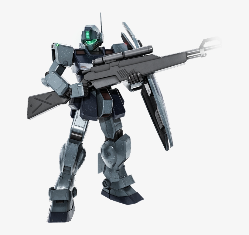 Img T383vdv0 - Gm Sniper Ii Gundam Battle Operation 2, transparent png