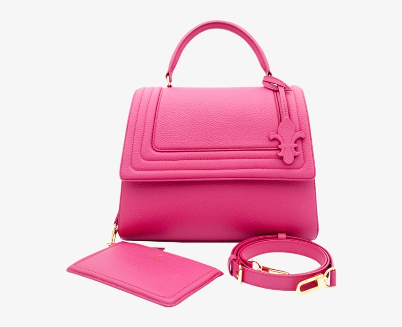 Gaby Gm Cuir Marignan Fuschia - Kelly Bag, transparent png