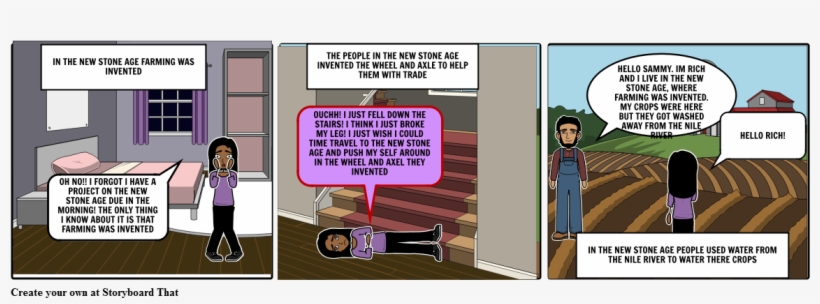 The New Stone Age - Cartoon, transparent png