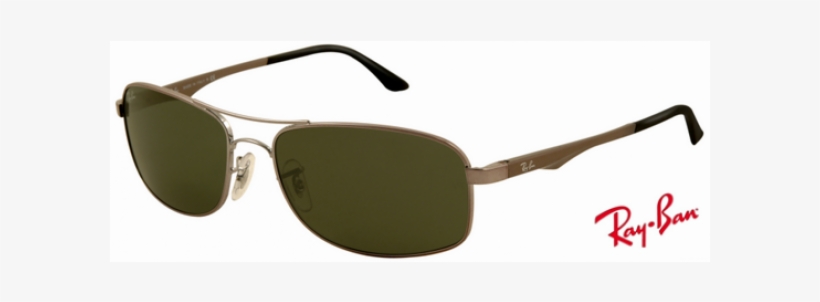 Ray Ban Rb3483 Highstreet Lunettes De Soleil Gunmetal - Ray Ban, transparent png