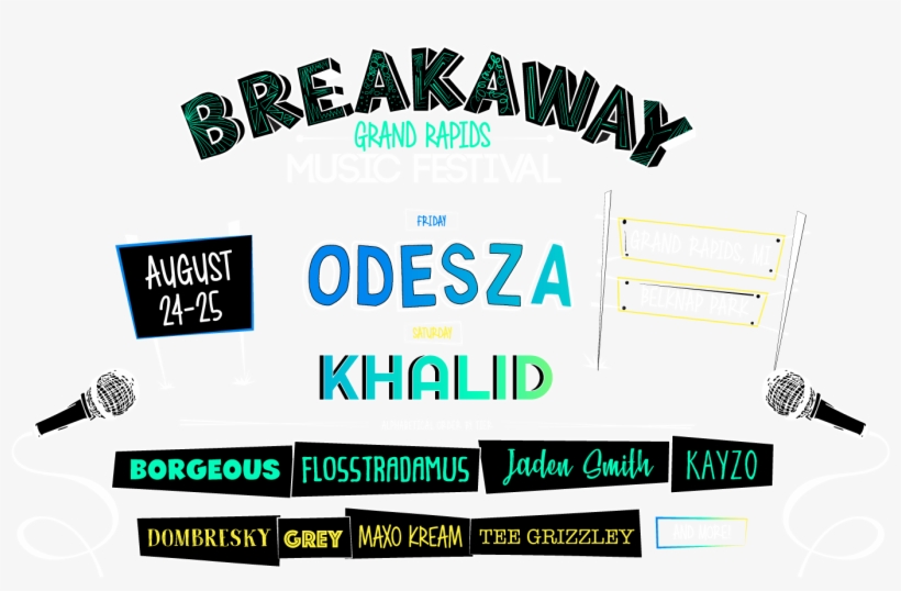 Breakaway Music Festival Announces Return To Grand, transparent png