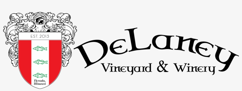 Delaney Winery Logo Final Small Delaney Winery Logo - Illustration, transparent png