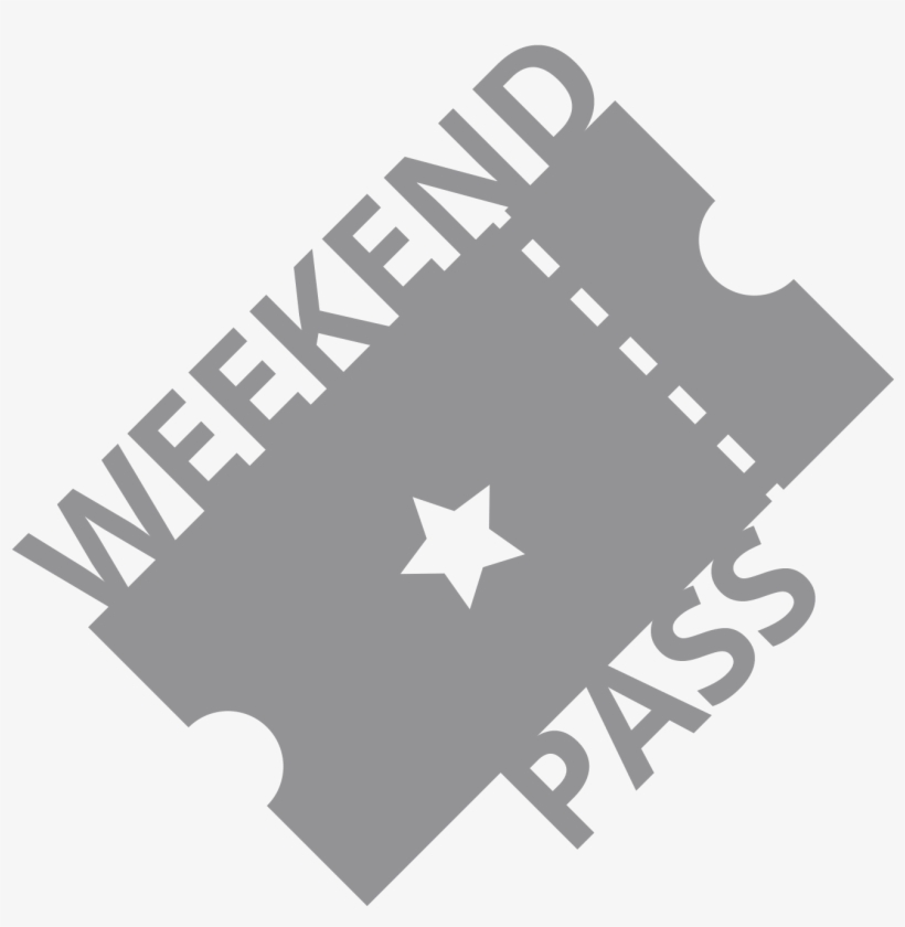 Weekend Pass - Emblem, transparent png