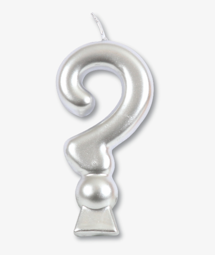 Vela Interrogação Prata - Vela De Interrogação, transparent png