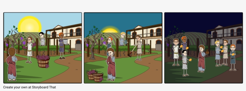 Workers In The Vineyard - Illustration, transparent png