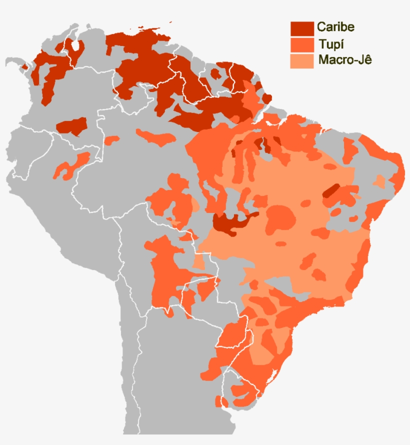 Cibaeños, Who Overlaps With Them [archive] - South America Indigenous Map, transparent png