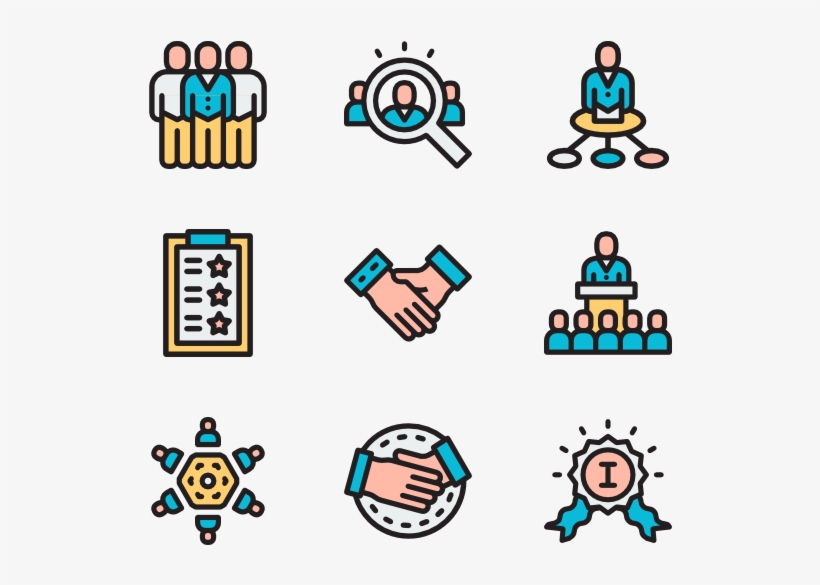 Employees And Organization - Jewelry Icon, transparent png