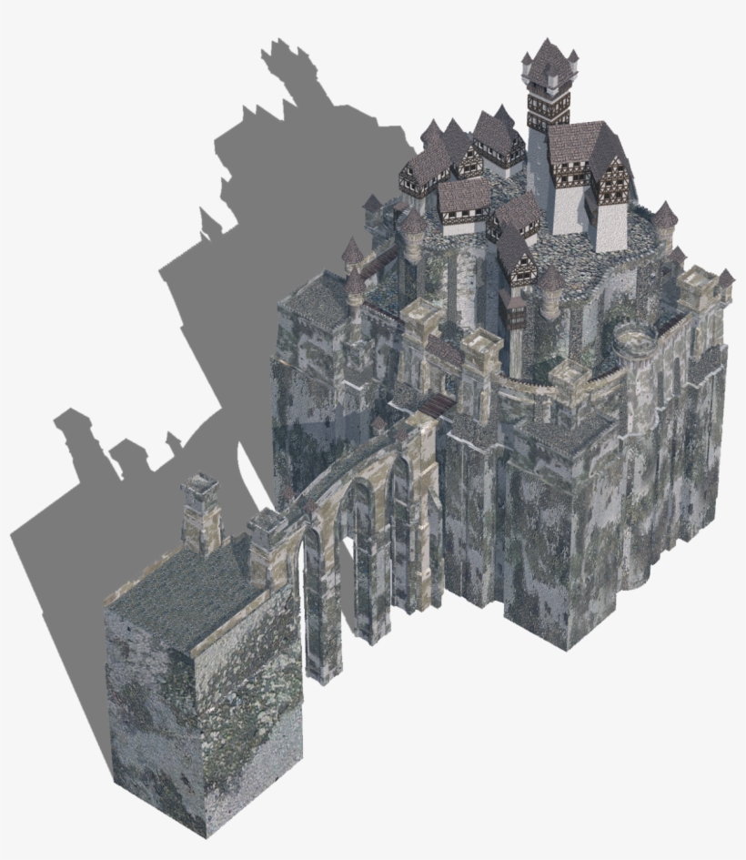 Large Castle 1 Blu - Castle, transparent png