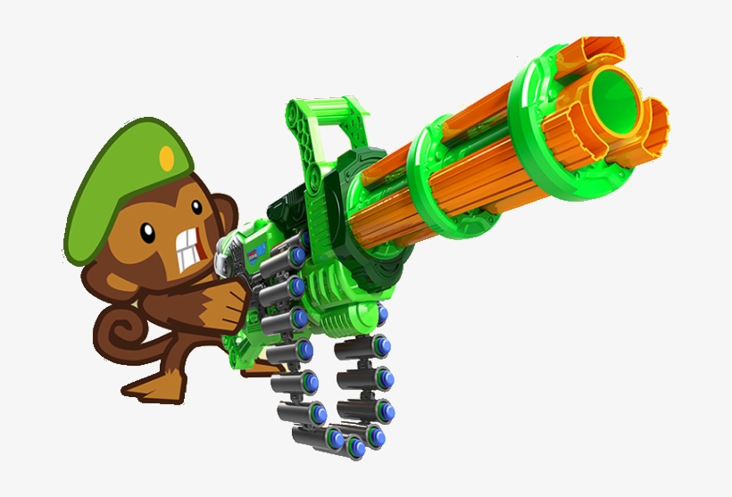 Nerf Monkey, Master Of Dart - Dart Zone Super Commando, transparent png