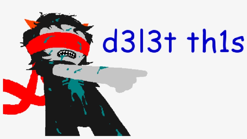 Shitpostmake This Emoji - Homestuck Emojis, transparent png