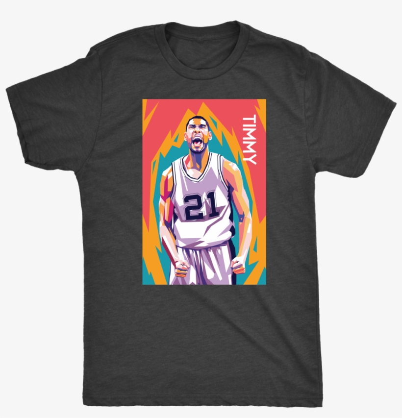 Tim Duncan Is, Without Question, The Greatest Spurs - Family Crest Shirt, transparent png
