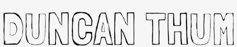 Duncan Thum Logo Black Format=1500w, transparent png