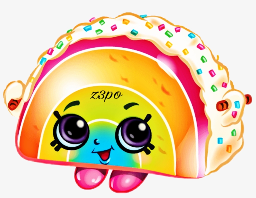 Report Abuse - Shopkins Rainbow Bite Cake, transparent png