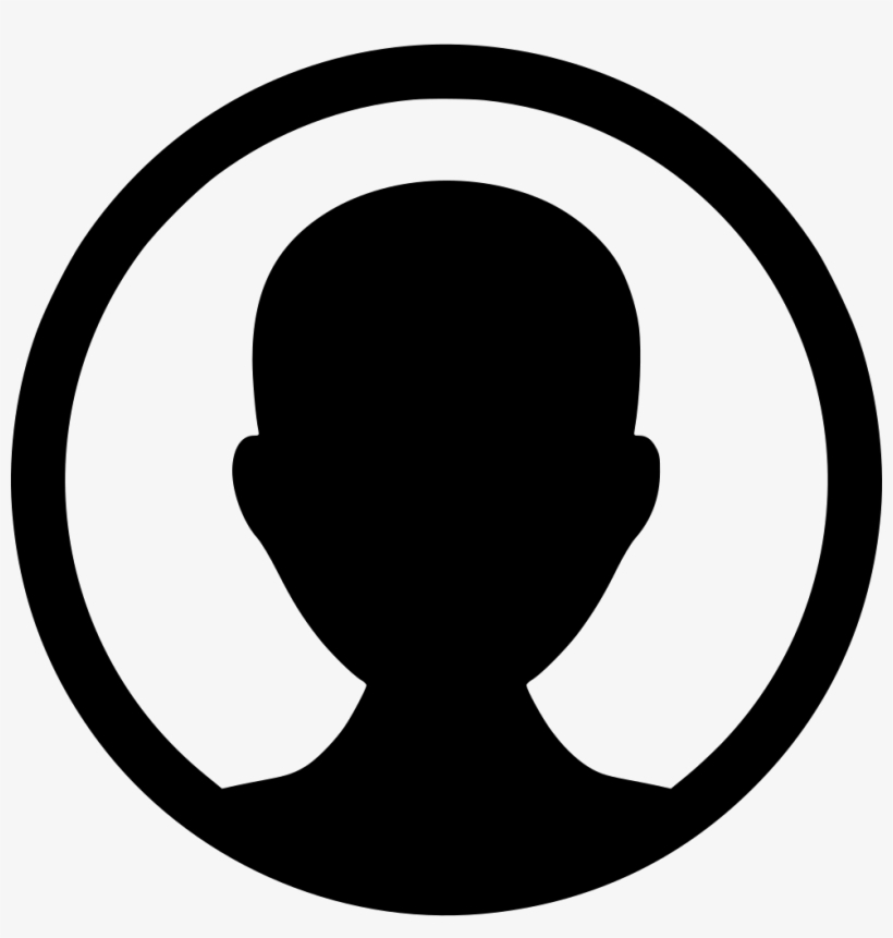 Male Shadow Circle Comments - Not Logged In Icon, transparent png