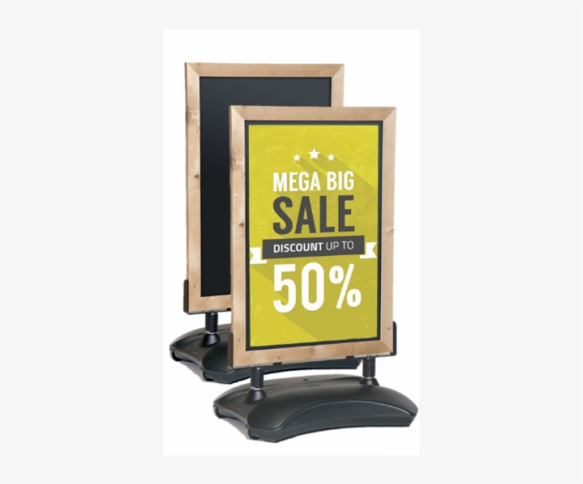 Wooden Pavement Sign - Banner, transparent png