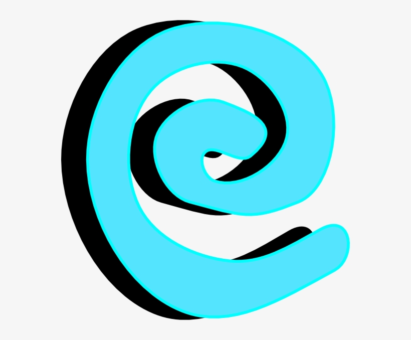 Spiral W Shadow Svg Clip Arts 576 X 598 Px, transparent png