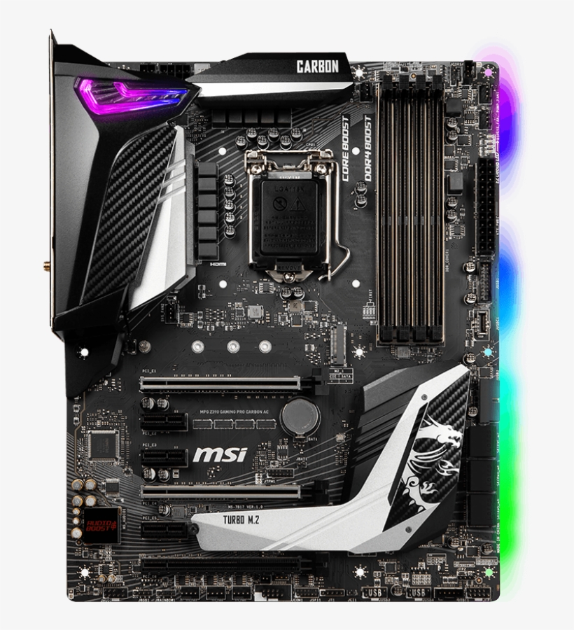 Msi Z390 A Pro, transparent png