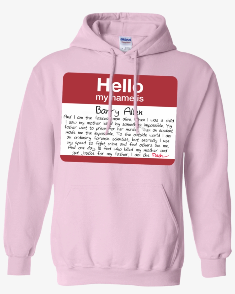 Barry Allen Flash - Sweatshirt, transparent png