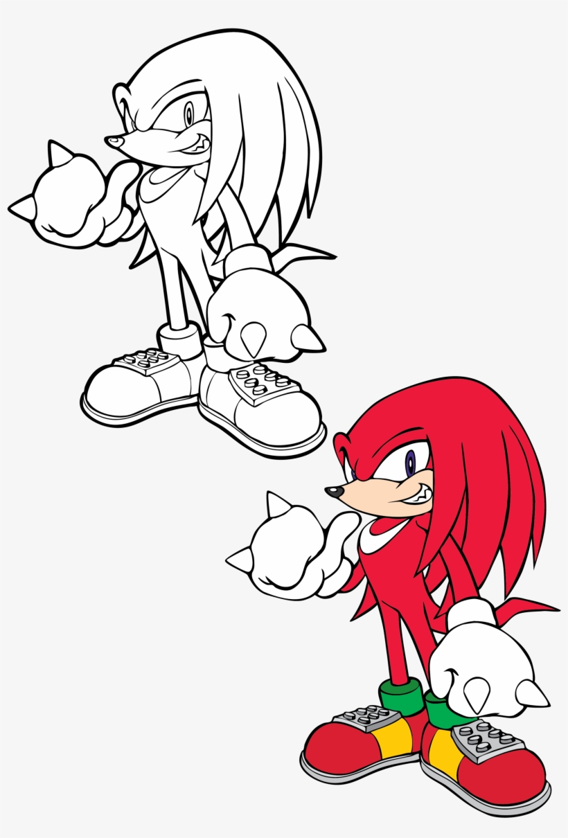 K M2 Converted 01 - Knuckles The Echidna, transparent png