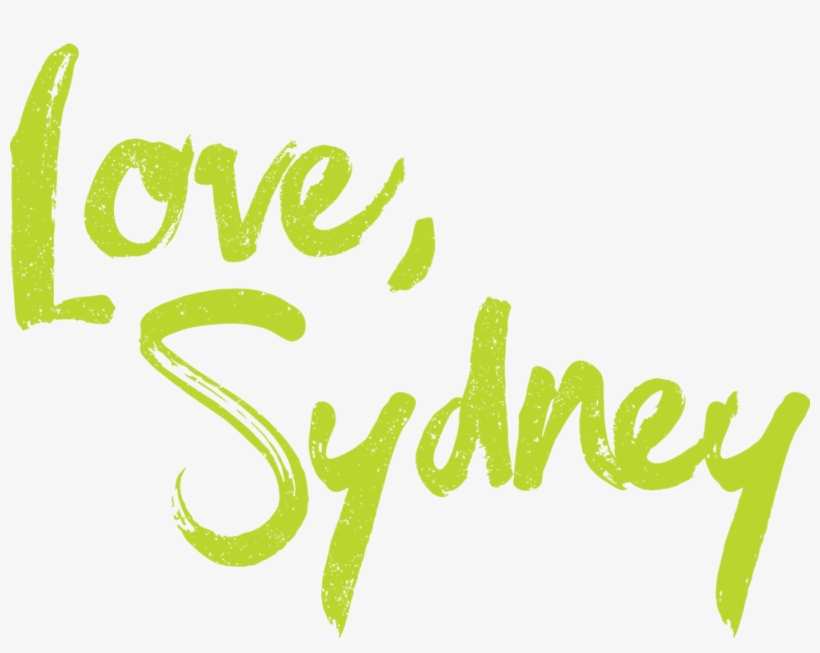 Lovesydney - Calligraphy, transparent png