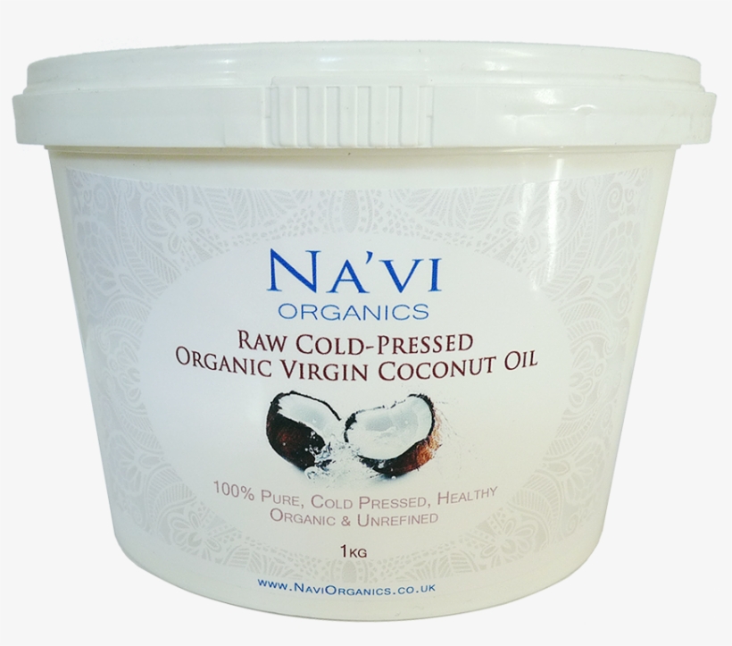 1kg Tub Of Raw, Cold Pressed, Virgin Cocunut Oil - Gelato, transparent png
