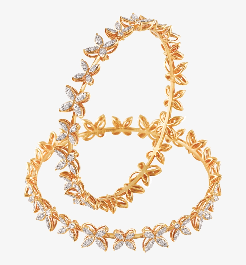 Diamond Bangle Diamond Bangles - Modern Diamond Bangles Designs, transparent png