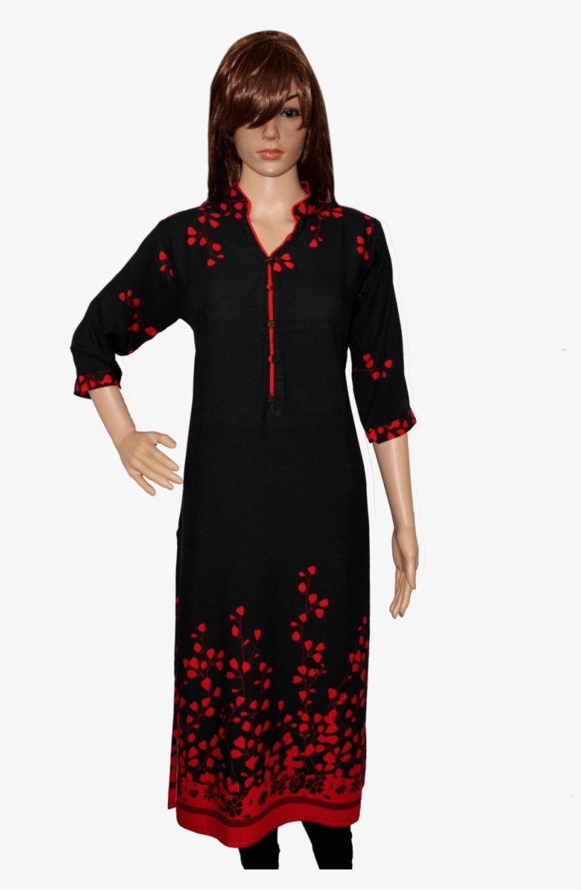 Long Kurti - Girl, transparent png