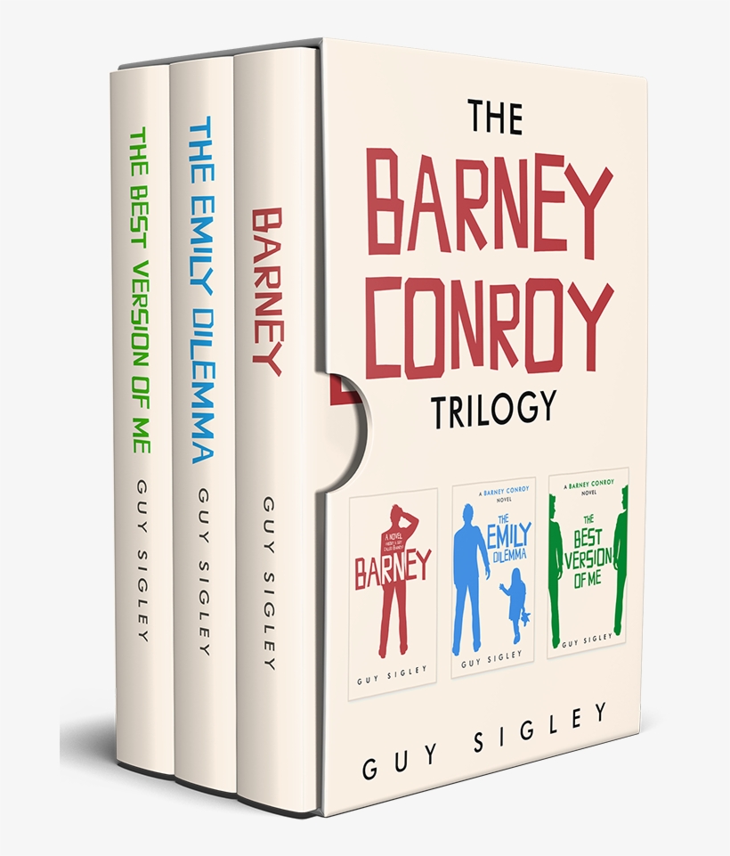 The Barney Conroy Trilogy Box Set - Book Cover, transparent png