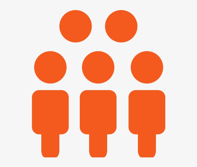 The Spark Group - Orange Group Of People Png, transparent png
