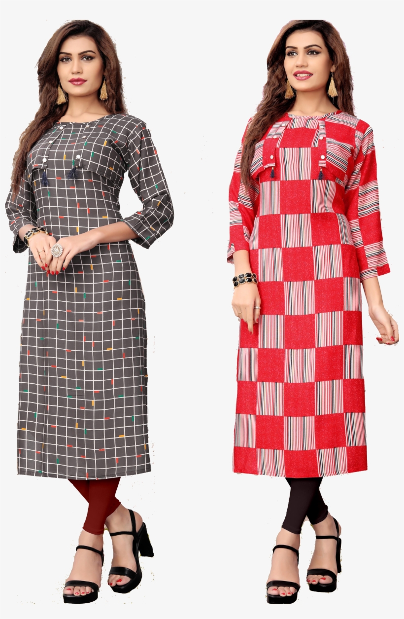 Printed Kurti, transparent png