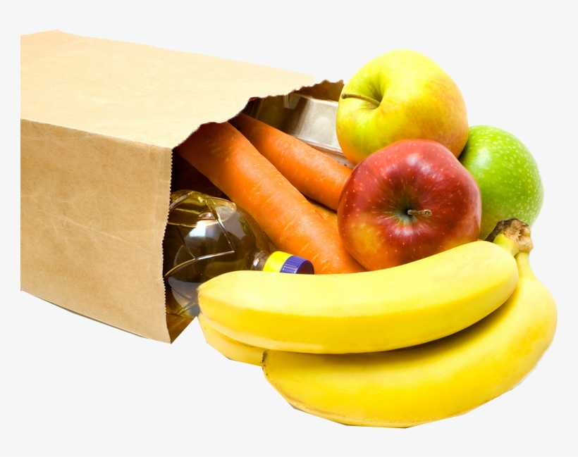 Food Bag Png Free Image - Grocery Delivery Flyer, transparent png
