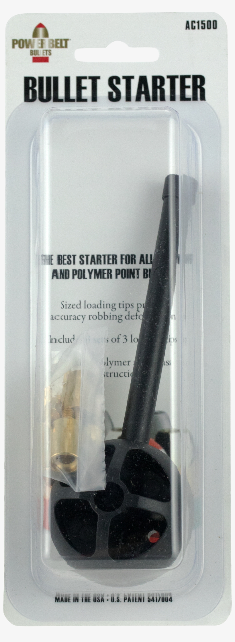 Cva Ac1500 Powerbelt Bullet Starter Universal 9 Attachments - Volkstheater, transparent png