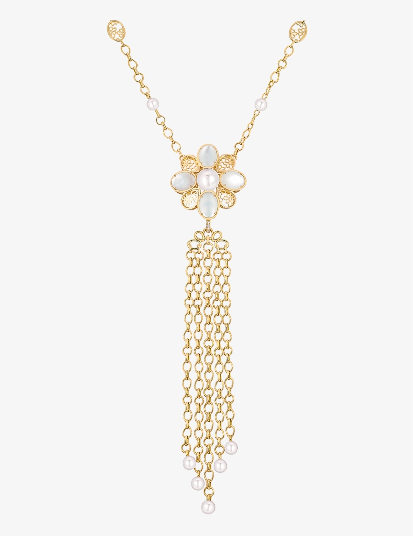 Discover Les Perles De Chanel - Gold Necklace With Diamond, transparent png