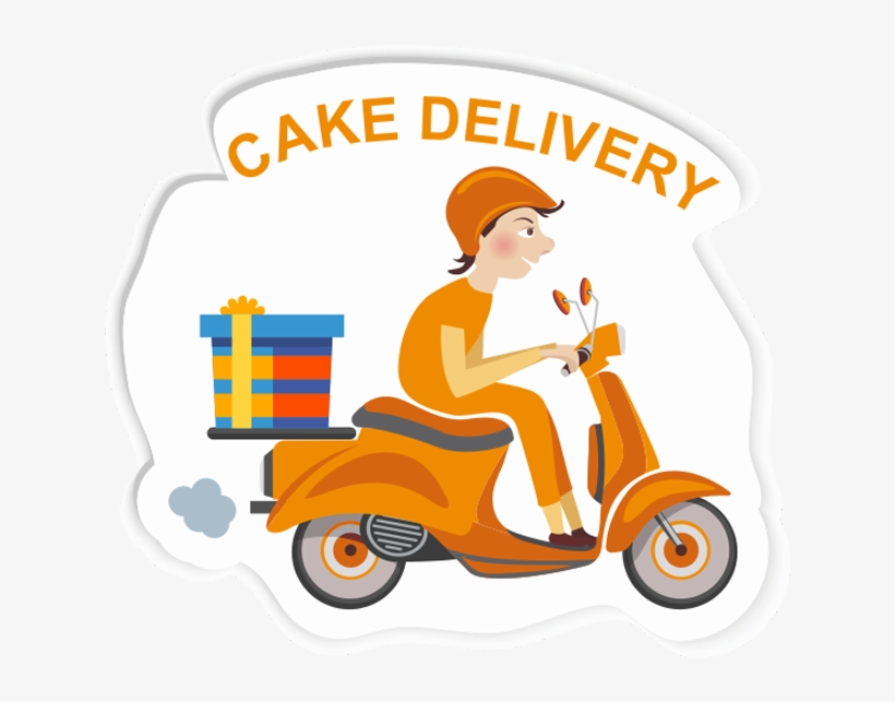 Free Delivery - Cake Delivery Clipart, transparent png