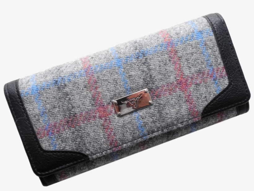 Harris Tweed Long Purse Bute, transparent png